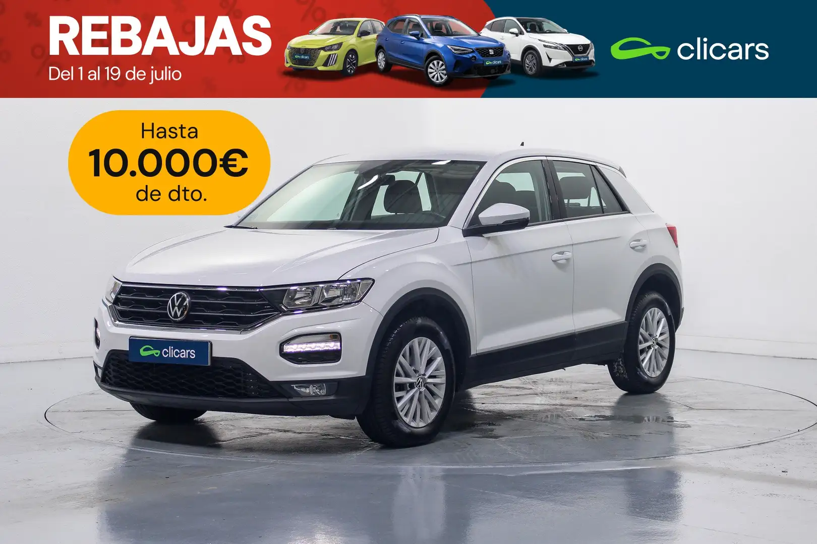 Volkswagen T-Roc 2.0TDI Edition 85kW Blanco - 1