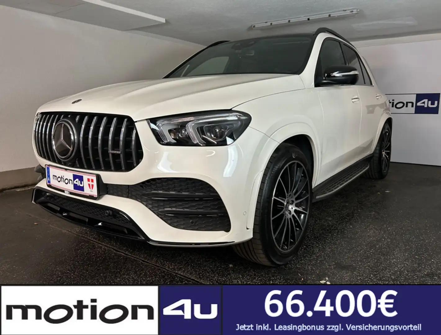 Mercedes-Benz GLE 400 d 4Matic AMG DARK PREM+ LUFT 360° SITZKLIMA PANO Blanc - 1