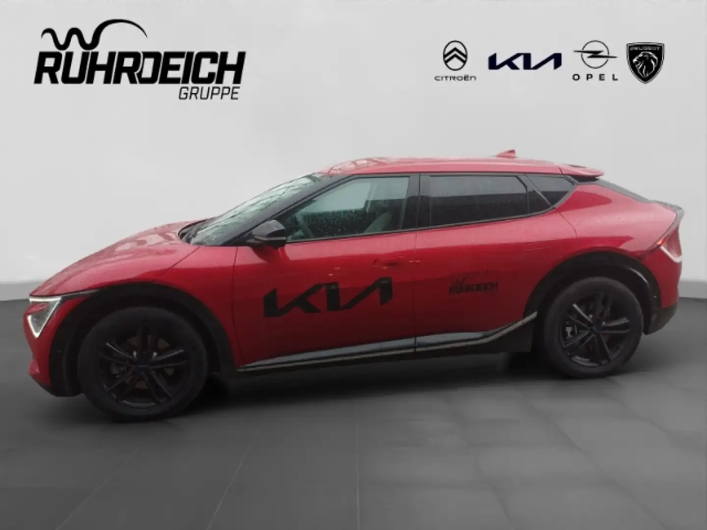 Kia EV6 EARTH 84 Wärme-Pumpe Navi Digitales Cockpit LED AC Rot - 2