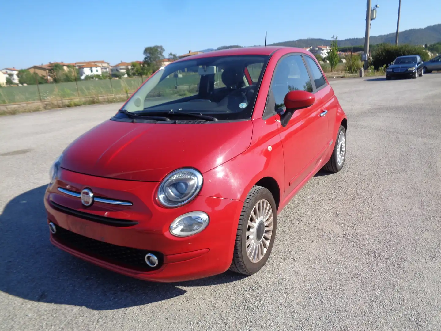 Fiat 500 500 III 2015 1.2 Lounge 69cv Rouge - 1