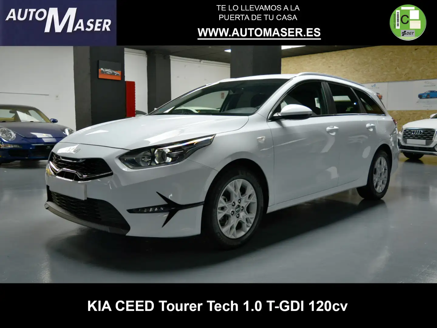 Kia Ceed / cee'd Tourer 1.0 T-GDi Eco-Dynamics Tech 120 Blanco - 1
