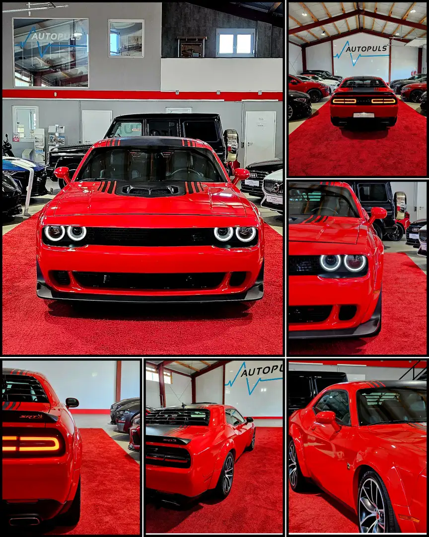 Dodge Challenger 6.4 R T Scat Pack*Widebody*SHAKER* Červená - 2