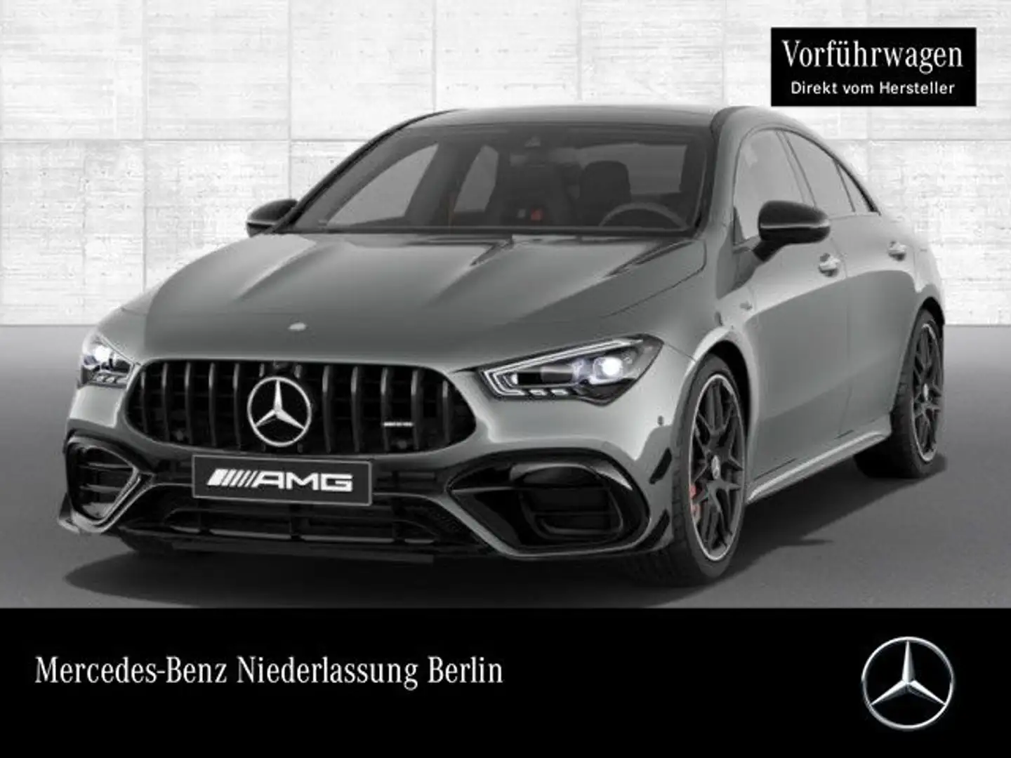 Mercedes-Benz CLA 45 AMG CLA 45 S 4M DRIVERS+PANO+360°+MULTIBEAM+BURMESTER Grau - 1