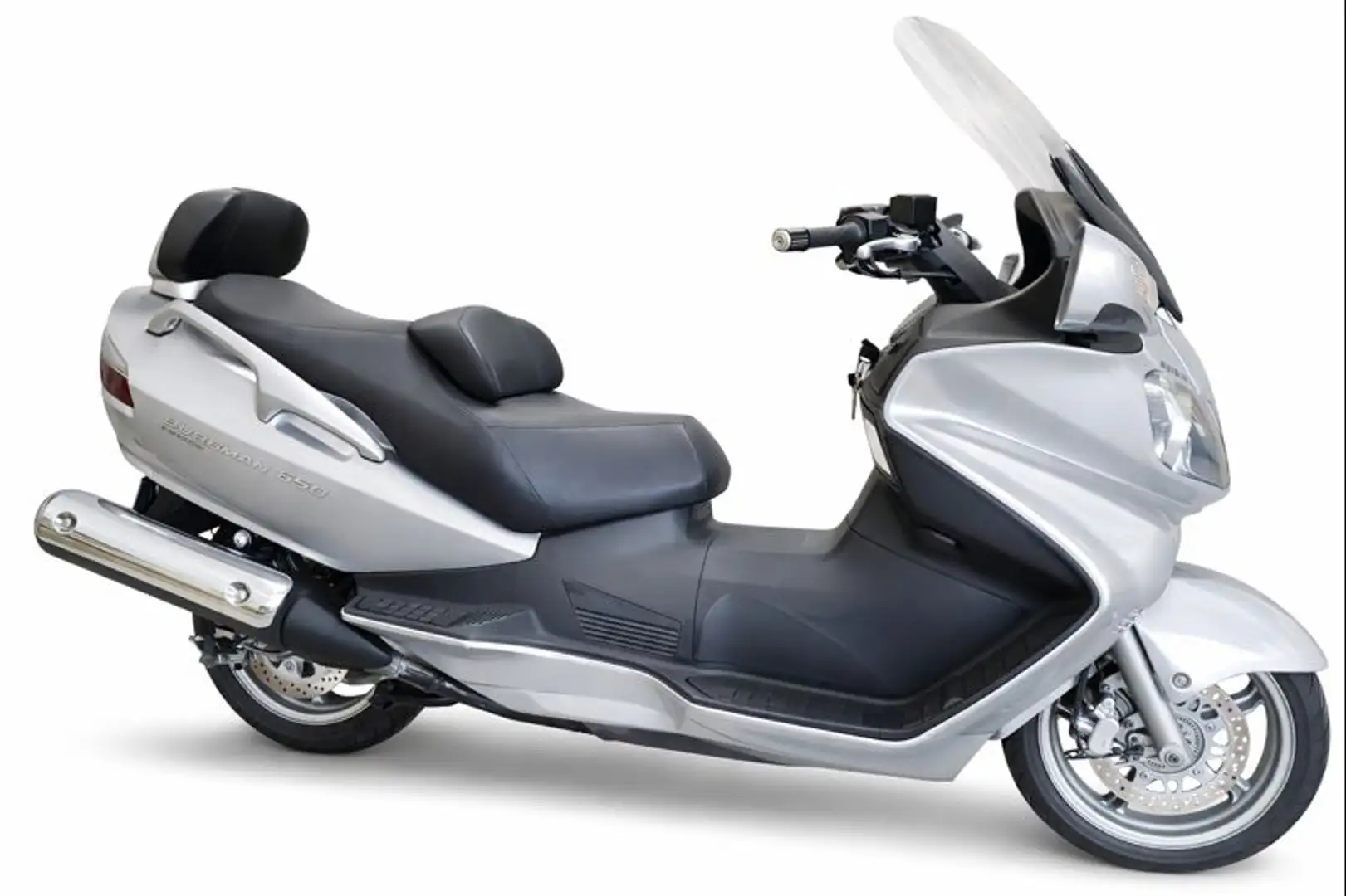 Suzuki Burgman 650 Executive Plateado - 2