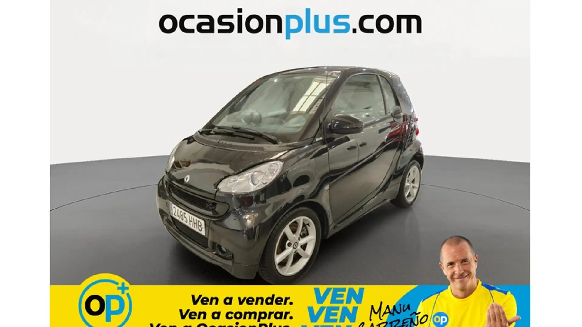 smart forTwo Coupé 52 mhd Pulse Aut. Negro - 1