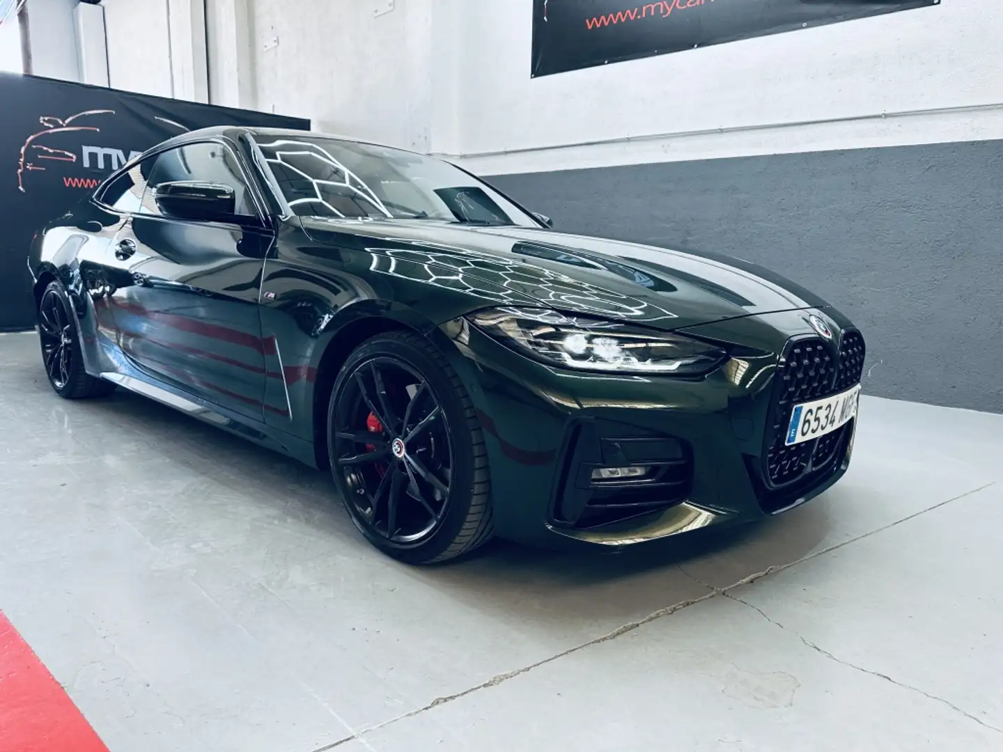 BMW 430 430dA Coupé xDrive M Sport Verde - 2