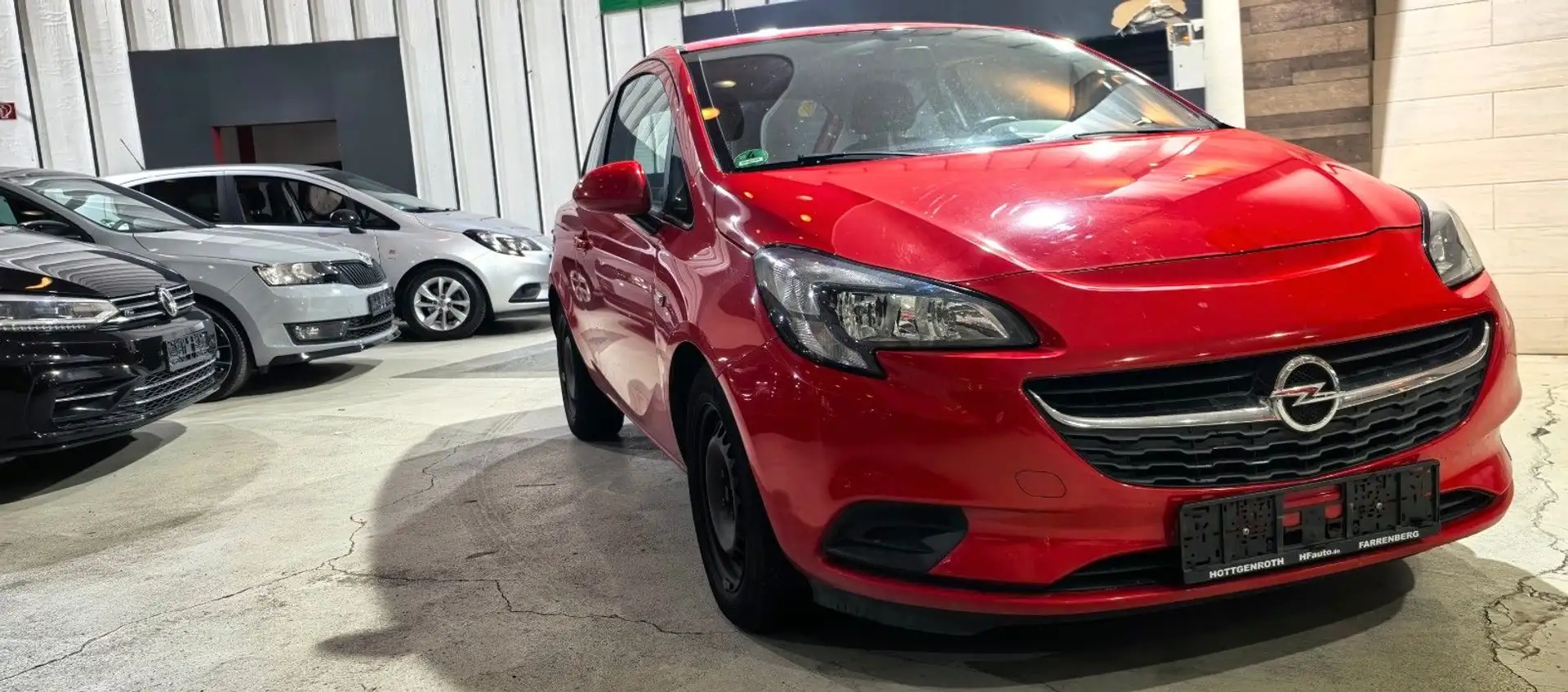 Opel Corsa E Edition ecoFlex Grpßes Topuchscreen/PDC Rot - 1