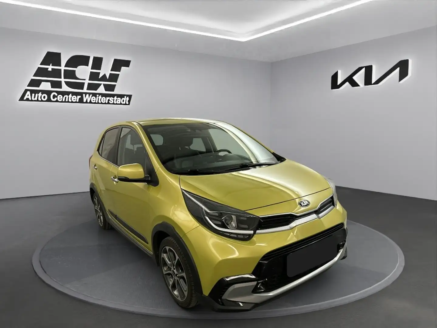 Kia Picanto PICANTO 1.0T X-LINE KAMERA NAVI LEDER TOT.WINKEL C Grün - 2