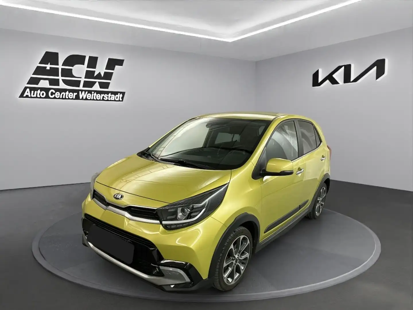 Kia Picanto PICANTO 1.0T X-LINE KAMERA NAVI LEDER TOT.WINKEL C Grün - 1
