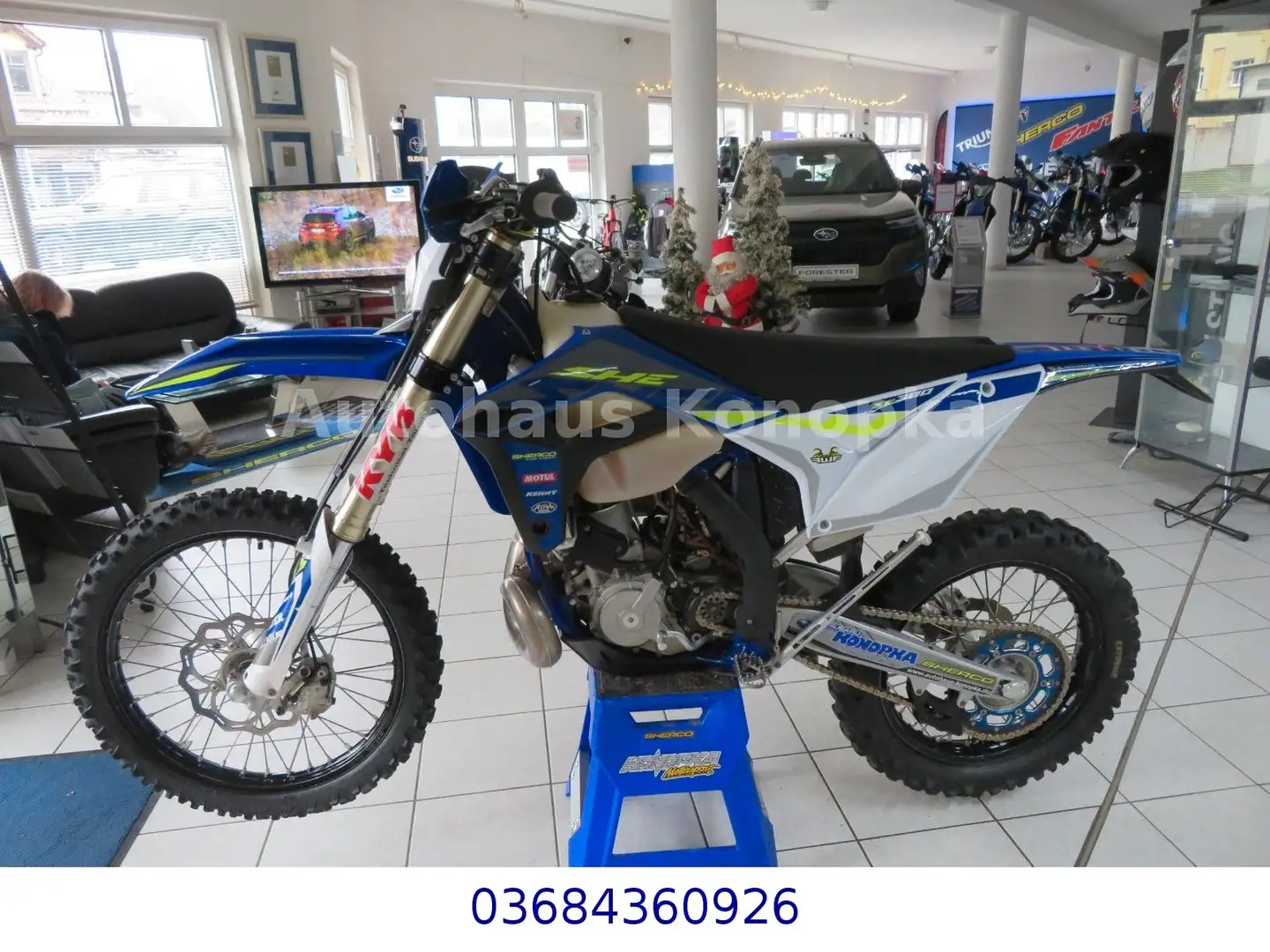Sherco 300 SEF actory 2023 Top Zustand 99 BH Blau - 2