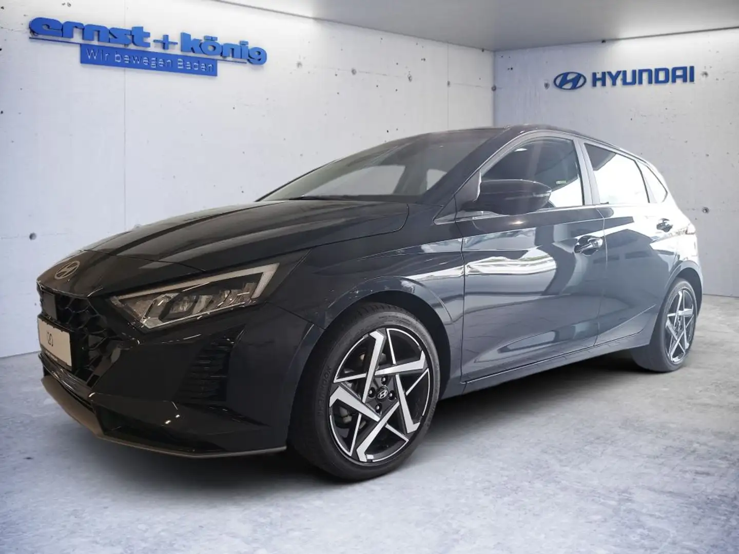 Hyundai i20 1.0 T-GDI DCT Prime Grau - 1