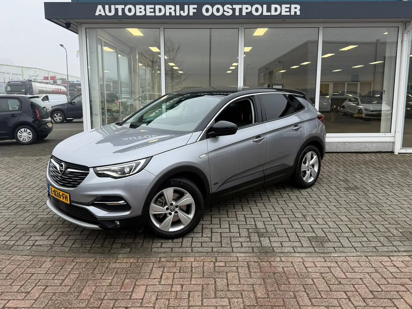 Opel Grandland X 1.6 Turbo Hybrid Business Elegance Grijs - 1