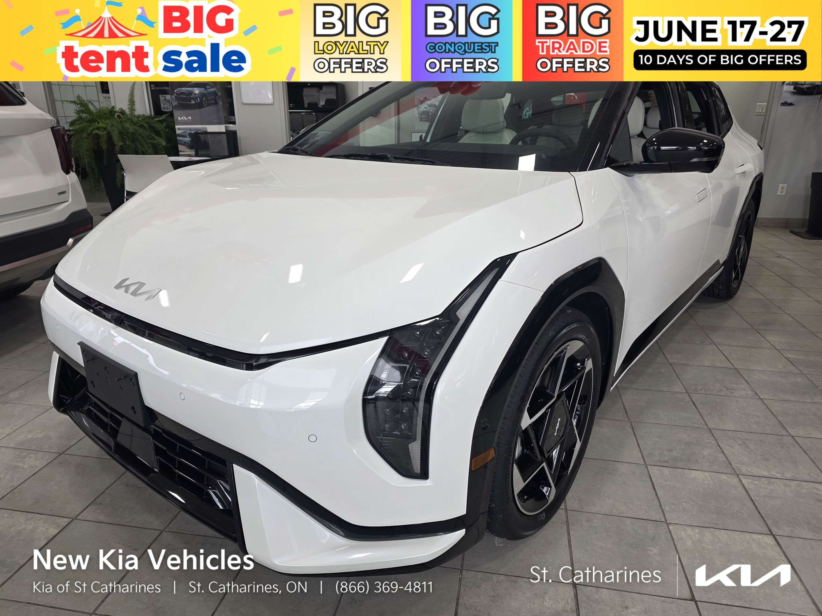 White 2026 Kia EV4 Sedan Automatic