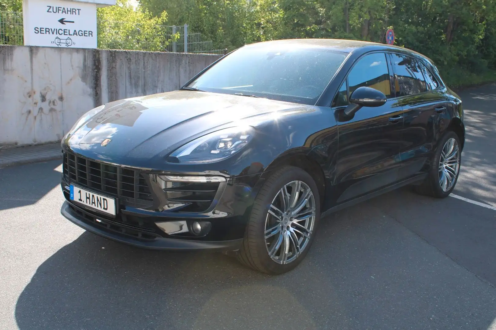 Porsche Macan S Diesel 1. Hand Leder Turborad `21 Navi Schwarz - 1