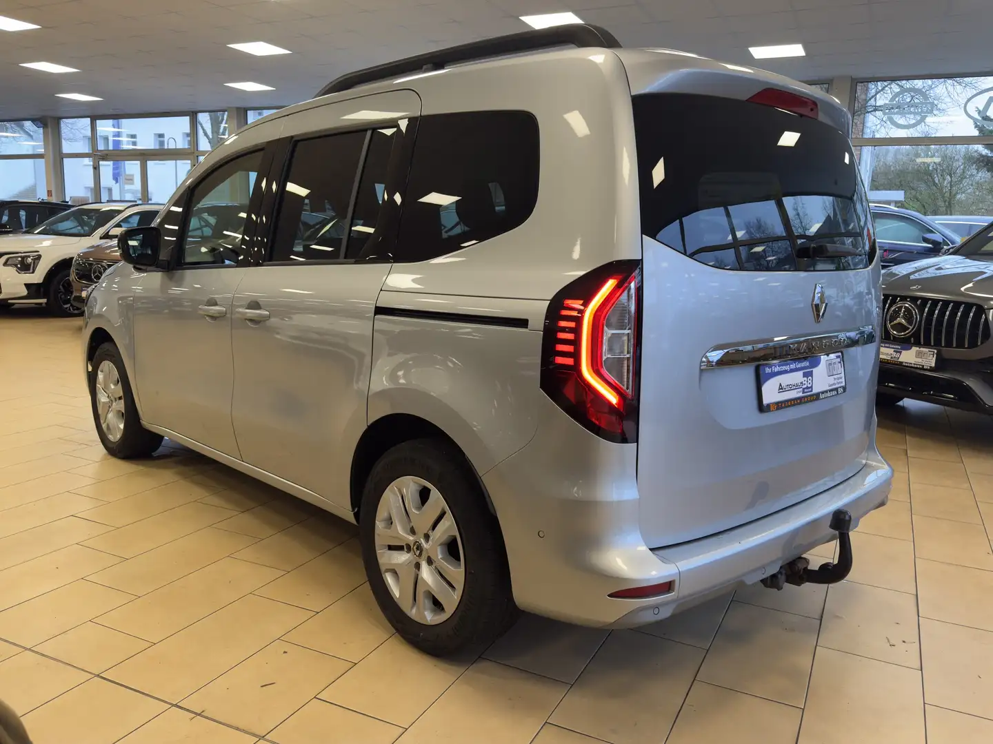 Renault Kangoo Intens*Teilleder*AHK*Navi*R.cam*SHZ*LED Grau - 2