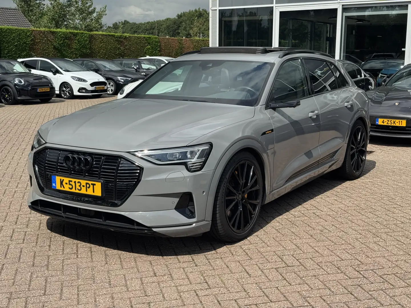 Audi e-tron 55 quattro advanced 95 kWh / Panoramadak / 360Came Szary - 1