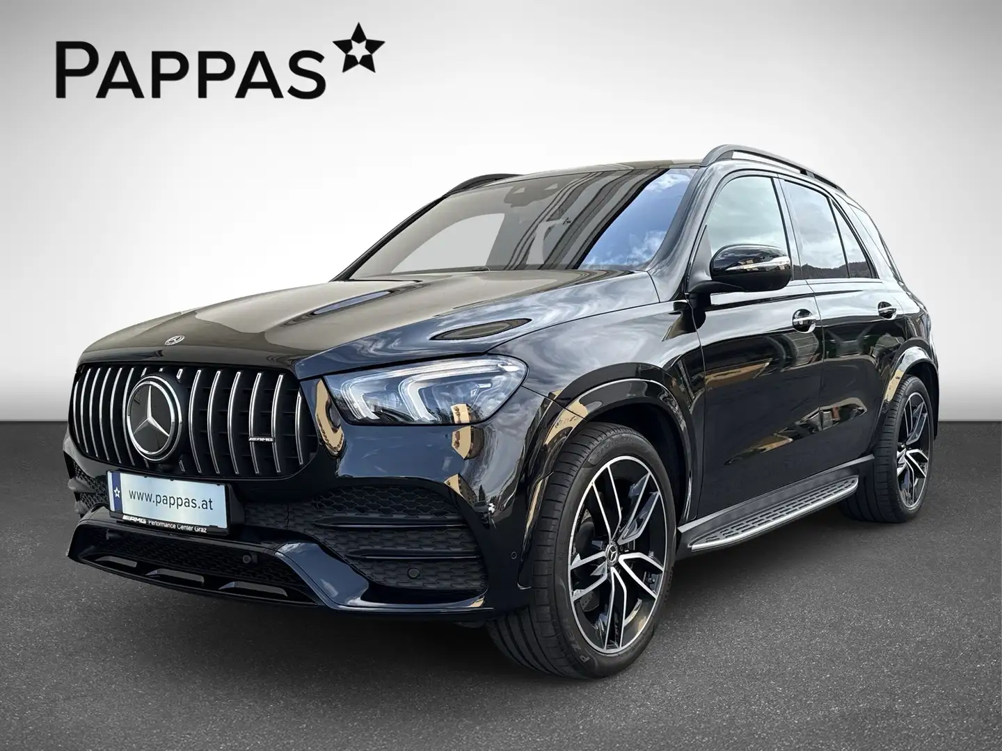 Mercedes-Benz GLE 400 d 4MATIC Sitzklima Pano LED HUD Navi Cam Schwarz - 1