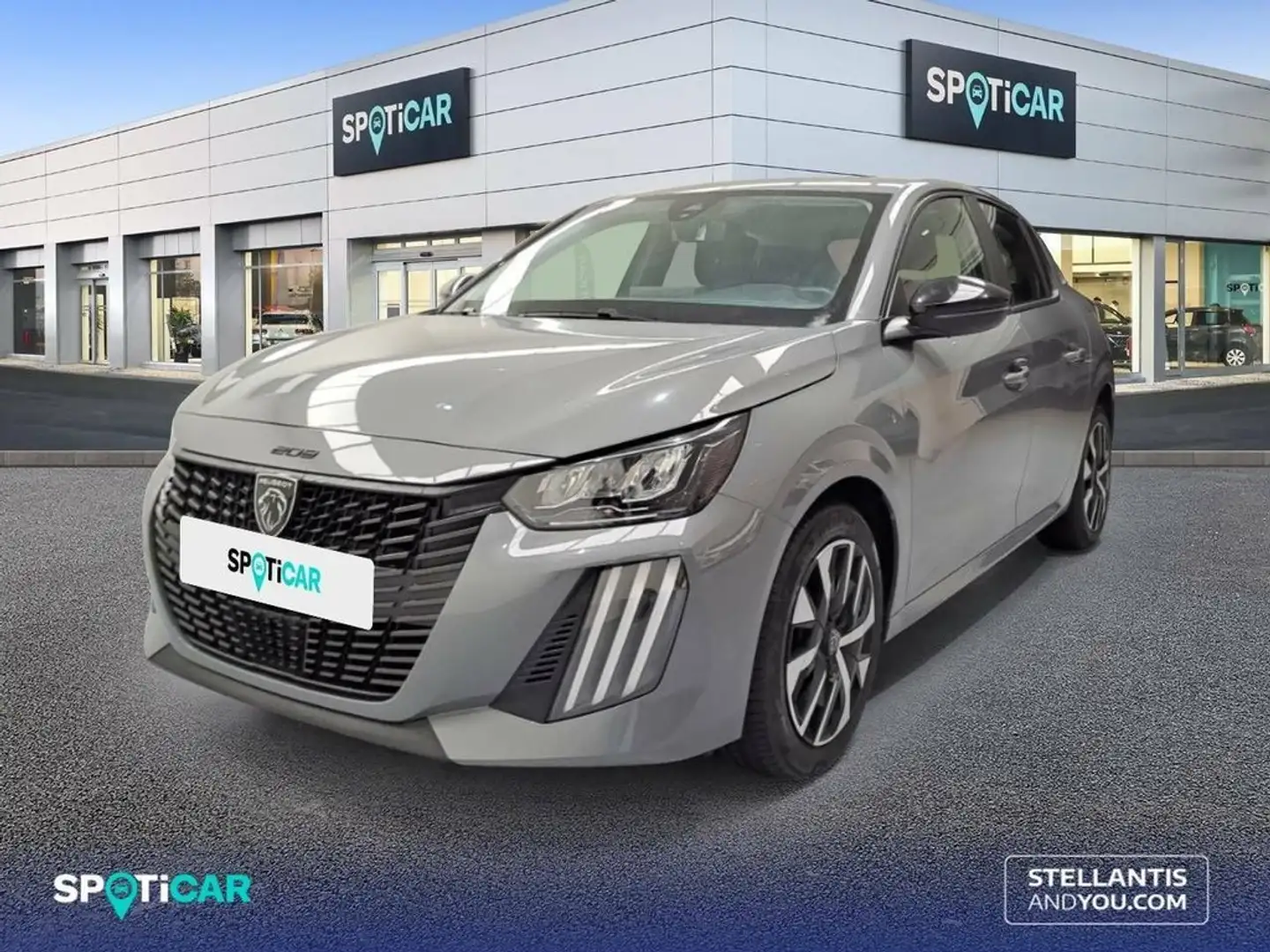 Peugeot 208 Puretech 100 Active Grijs - 1