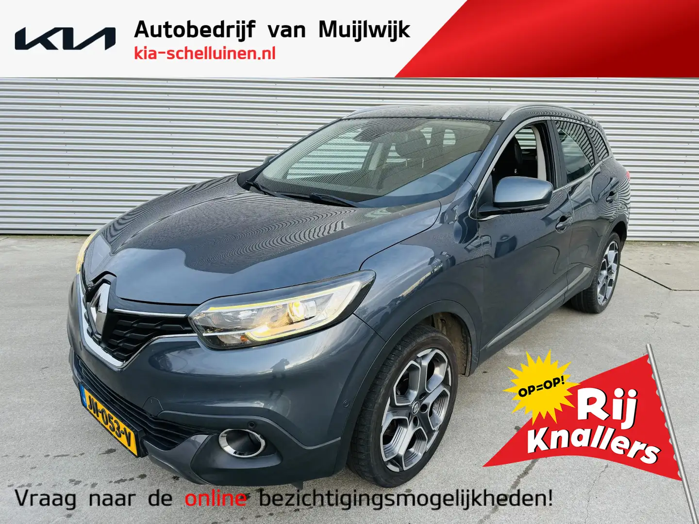 Renault Kadjar 1.2 TCe Bose Trekhaak ! | Nette wagen ! Grijs - 1
