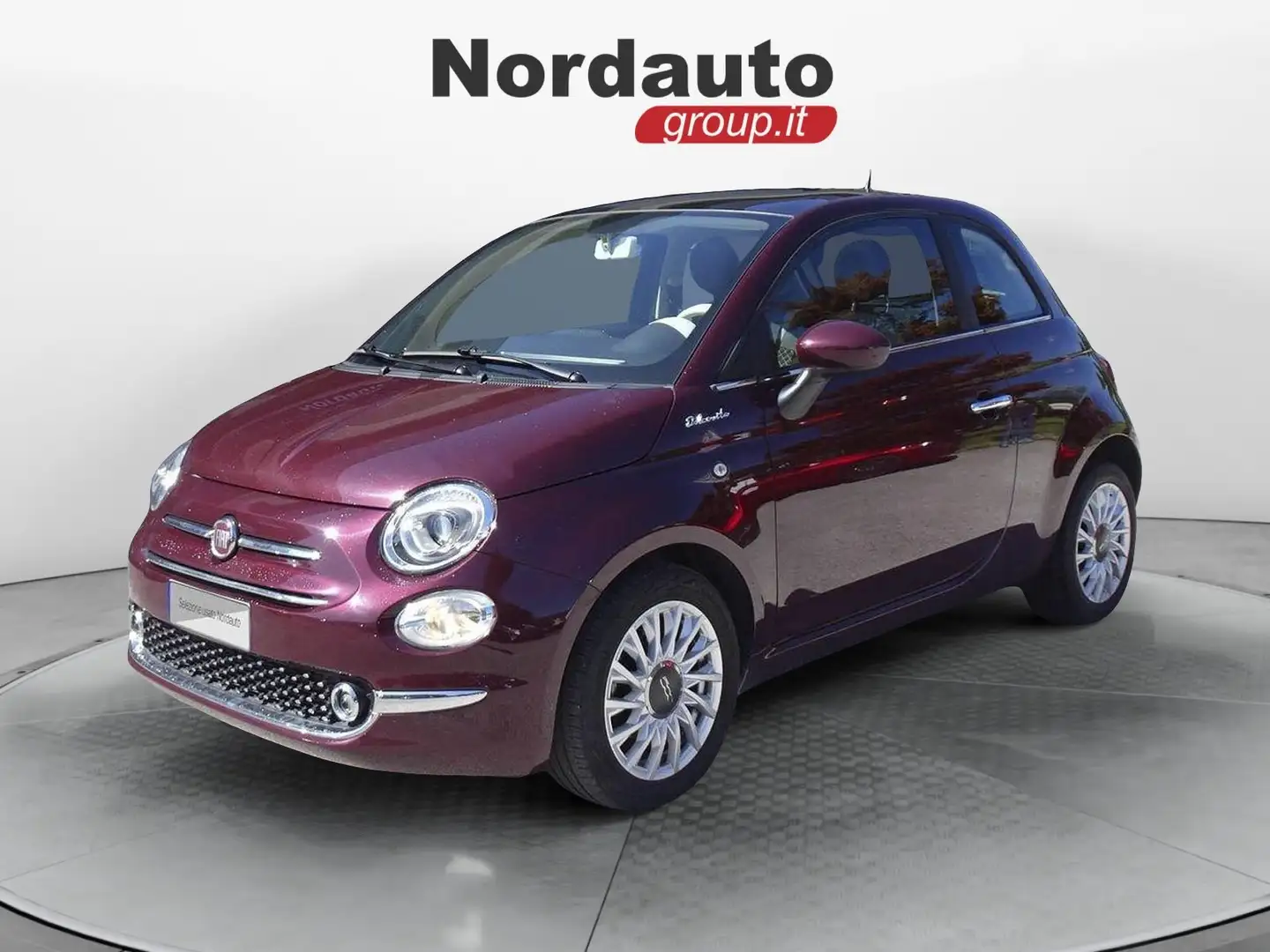 Fiat 500 500 1.0 Hybrid Dolcevita Lilla - 1