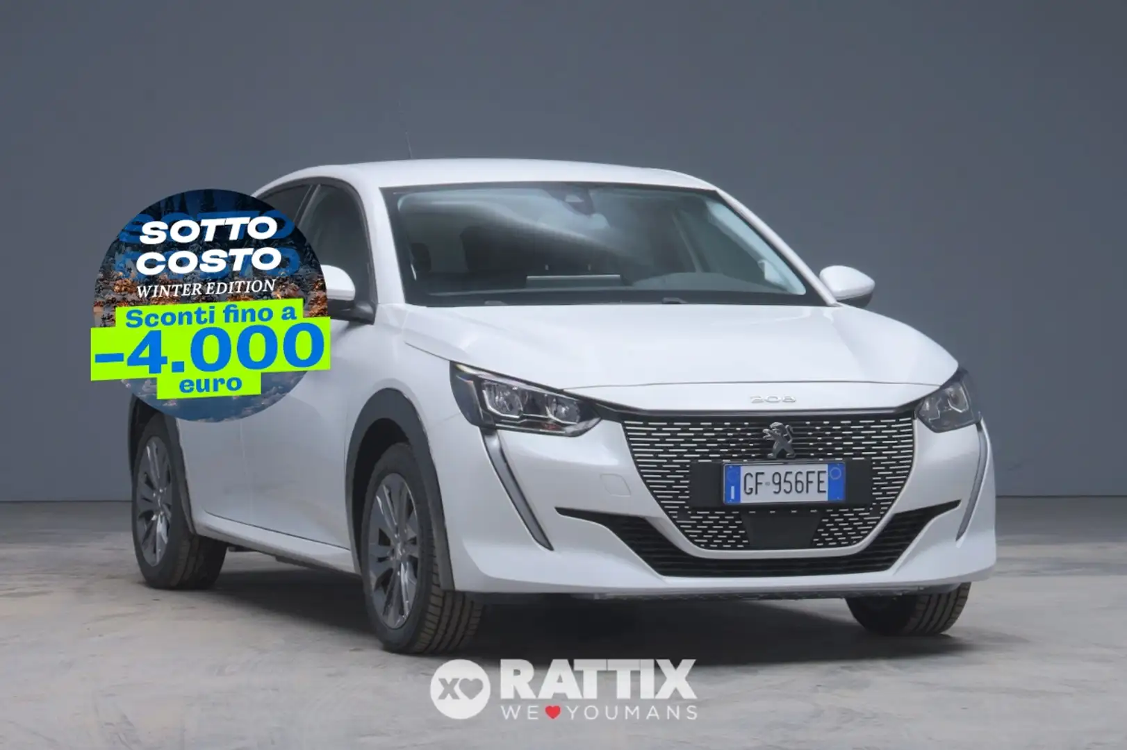 Peugeot e-208 motore elettrico 100kW Allure Pack Wit - 1
