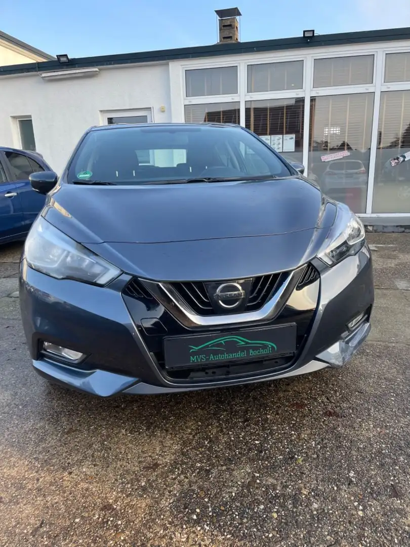 Nissan Micra N-WAY,Klima,Kamera,SHZ,EFH,Alus,1-Hand Grau - 2