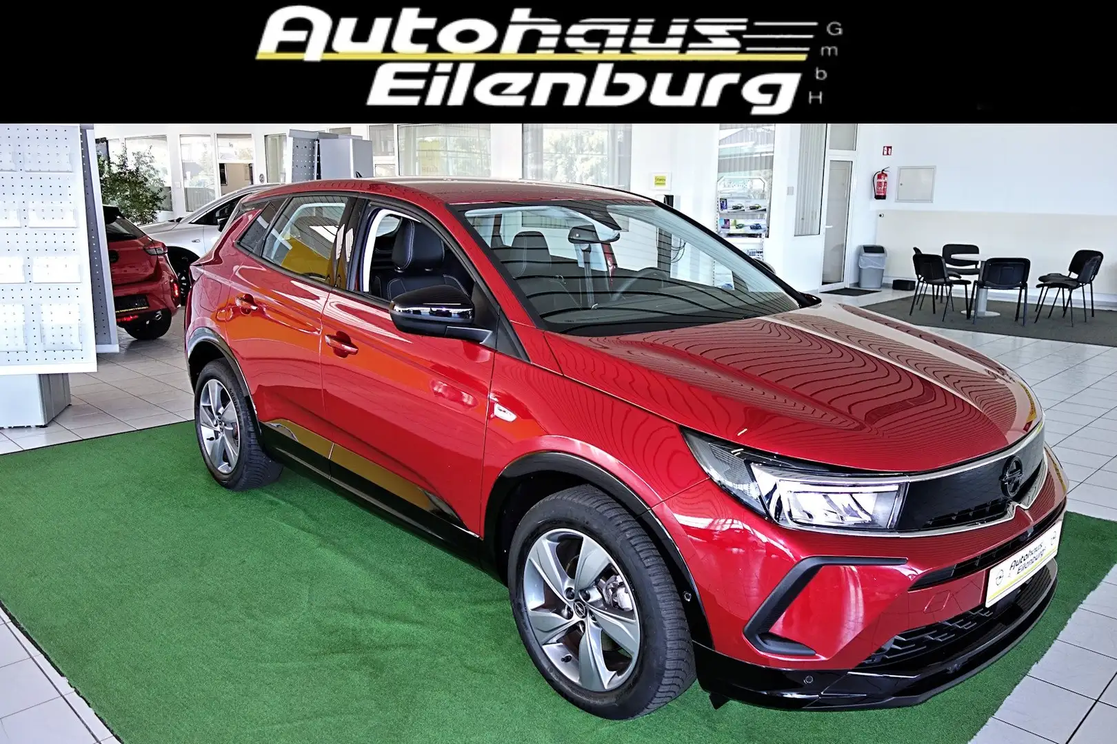 Opel Grandland 1.2 GS LED,360°Kamera,Navi,SHZ.,PP.,AGR-Sitze Rot - 1
