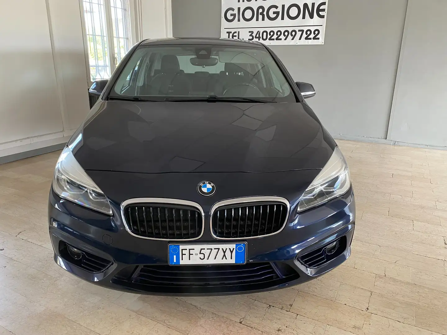 BMW 216 216d Active Tourer Sport auto Bleu - 2