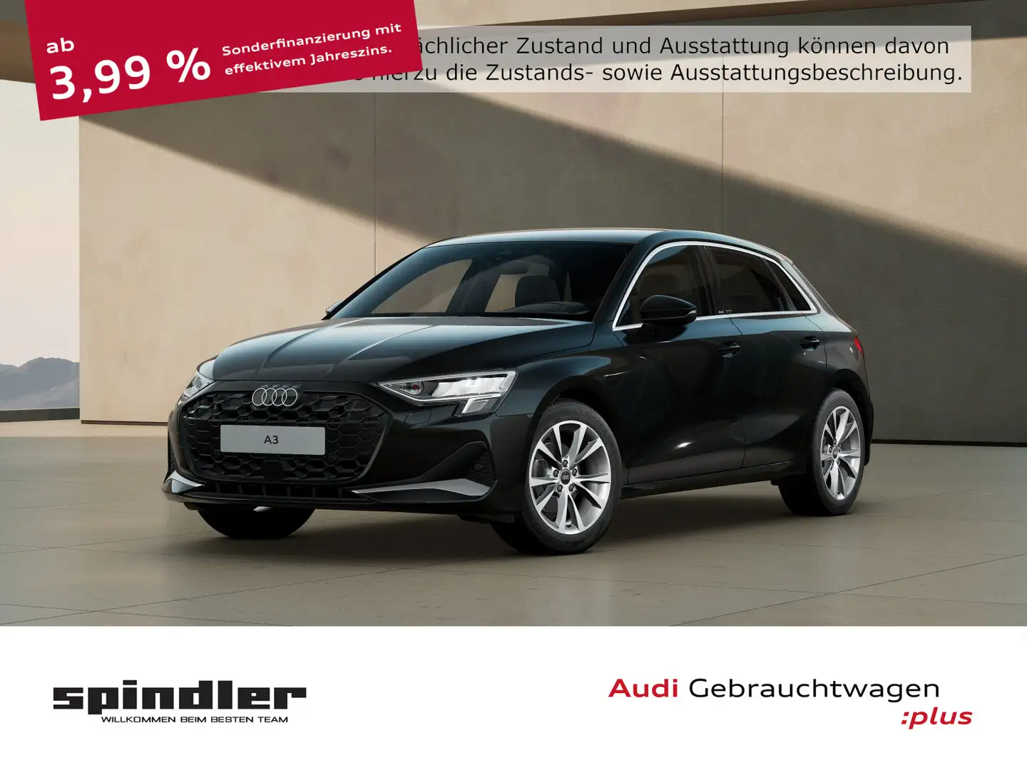 Audi A3 advanced 35TDI S-tronic / Navi, RFK Schwarz - 1
