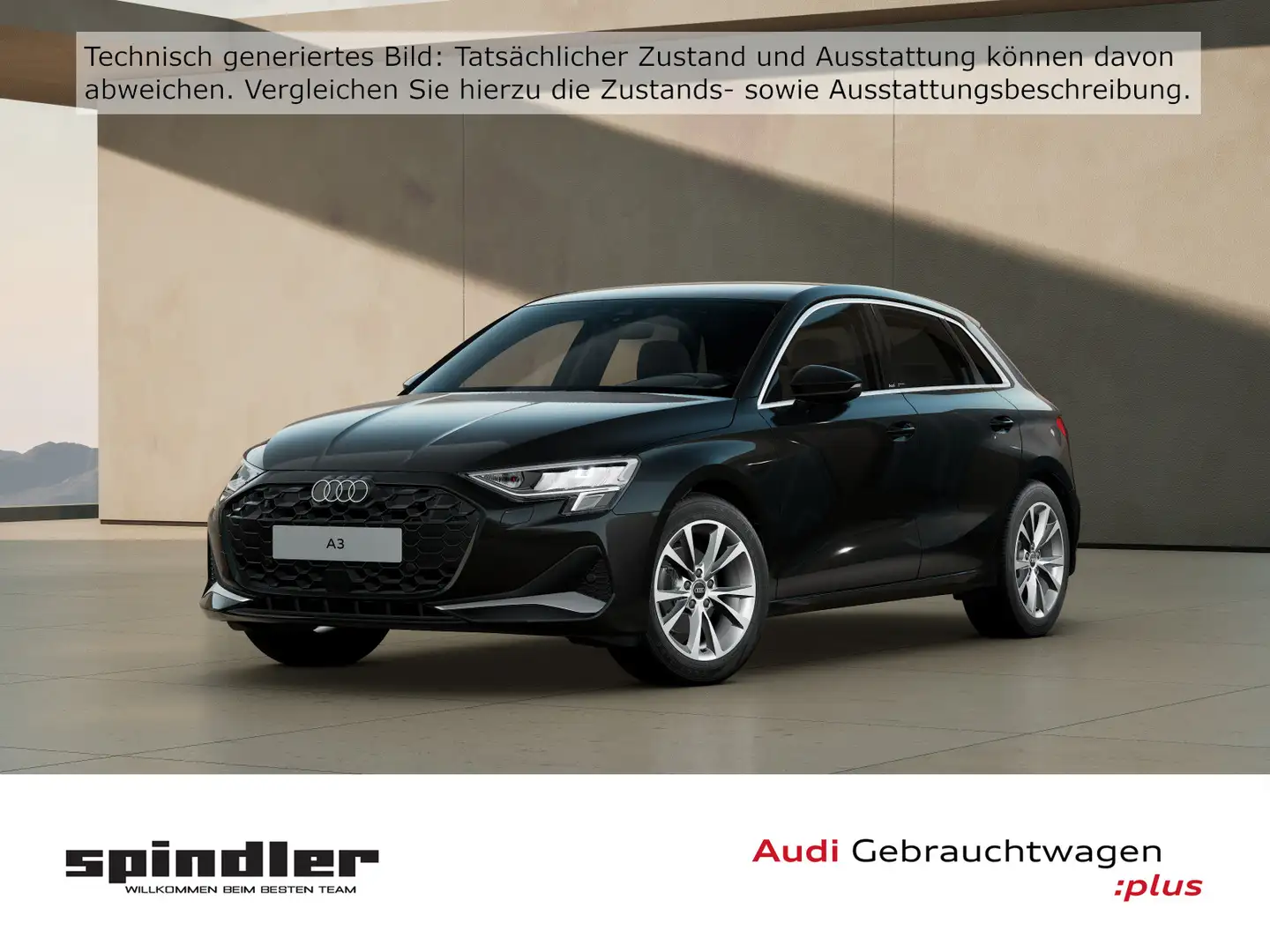 Audi A3 advanced 35TDI S-tronic / Navi, RFK Schwarz - 1