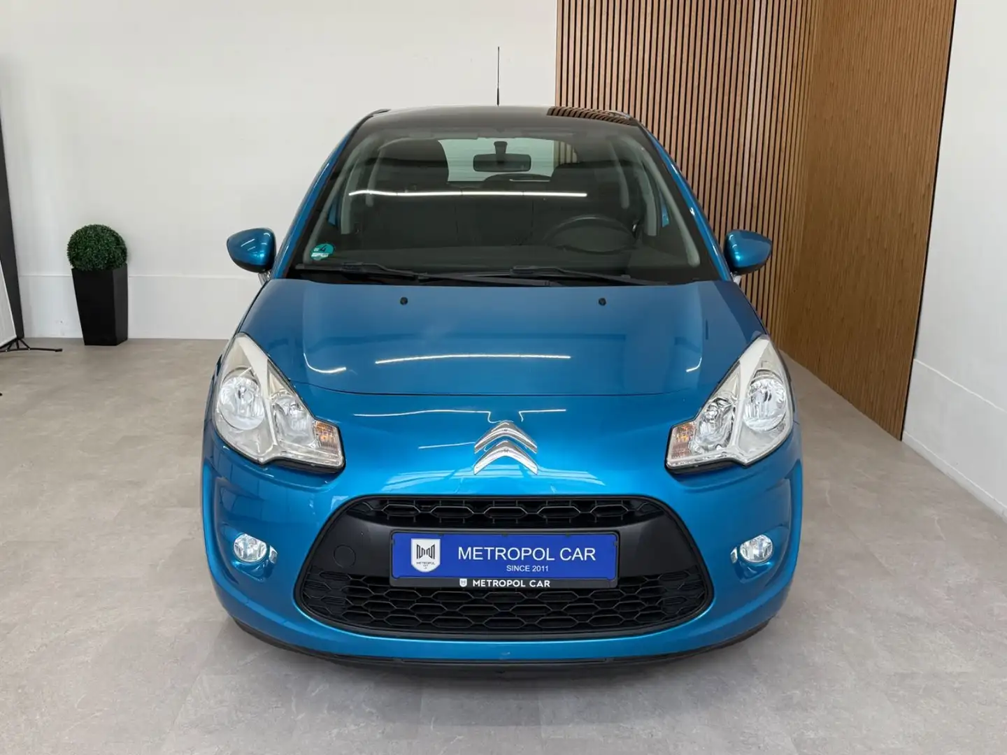 Citroen C3 1.4 VTi Tendance KLIMA/TEMP/ZV+TÜV 07.27 Blauw - 2