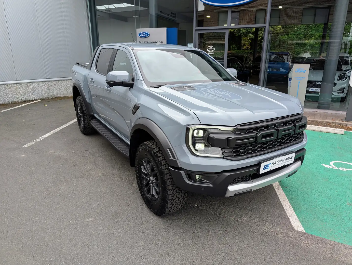Ford Ranger Raptor 2.0 BiTurbo 210pk 4x4 Grijs - 1