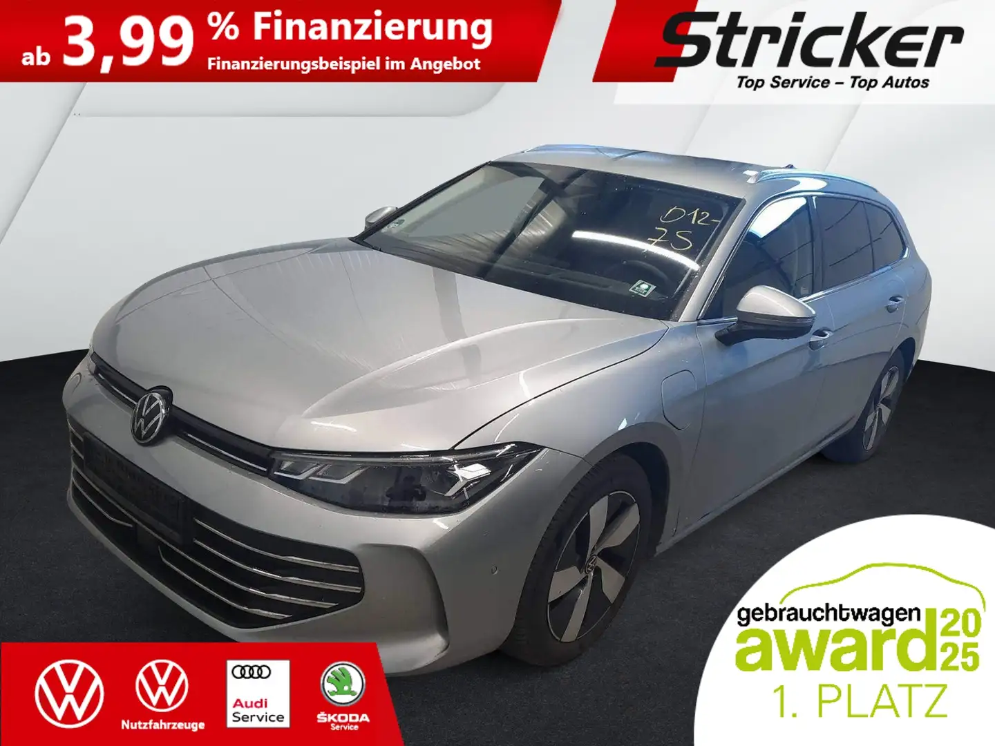 Volkswagen Passat Variant Business 1.5TSI e-hybrid 299,-ohne Anzahlung Navi Silber - 2