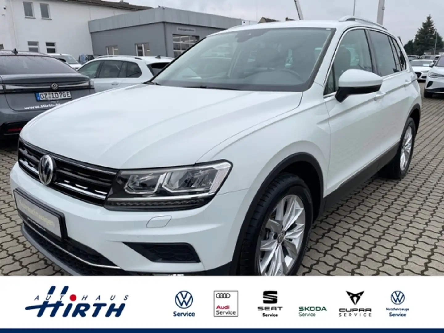 Volkswagen Tiguan Highline 2.0 TSI DSG 4Mot+NAV+ACC Blanc - 1
