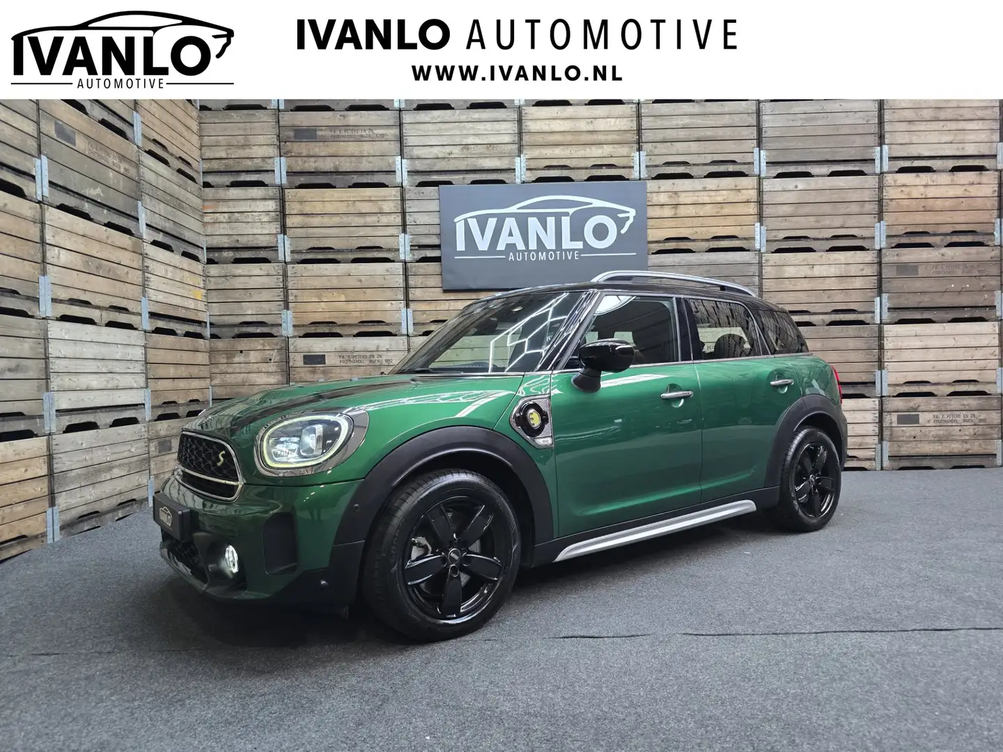 MINI Cooper S Countryman Mini 2.0 E ALL4 PHEV Classic Carplay Climate Contr Groen - 1