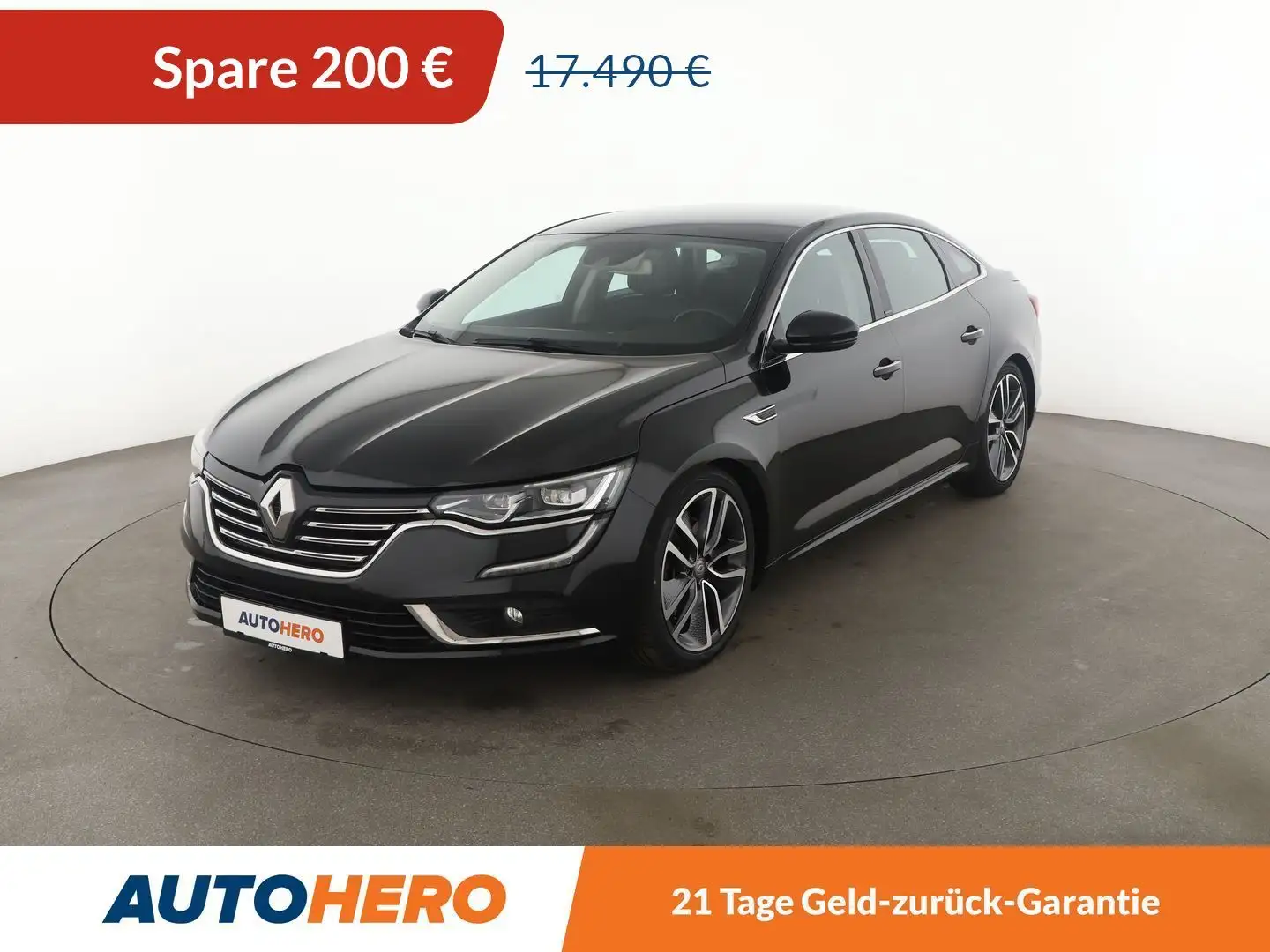 Renault Talisman 1.6 TCe Energy Intens Aut.*NAVI*CAM*LED*PDC*SHZ* Schwarz - 1