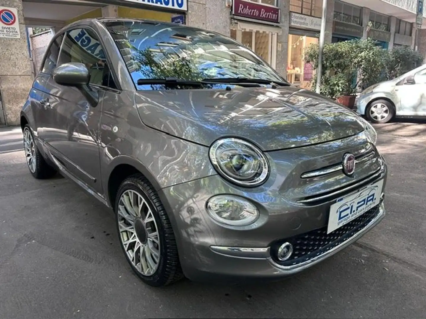 Fiat 500 500 1.2 Lounge 69cv dualogic my20 Grigio - 1