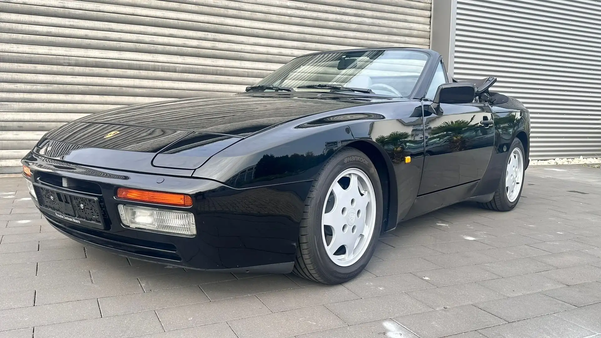 Porsche 944 S 2 Cabriolet Service/Kupplung/ZR neu, Airbag Zwart - 1