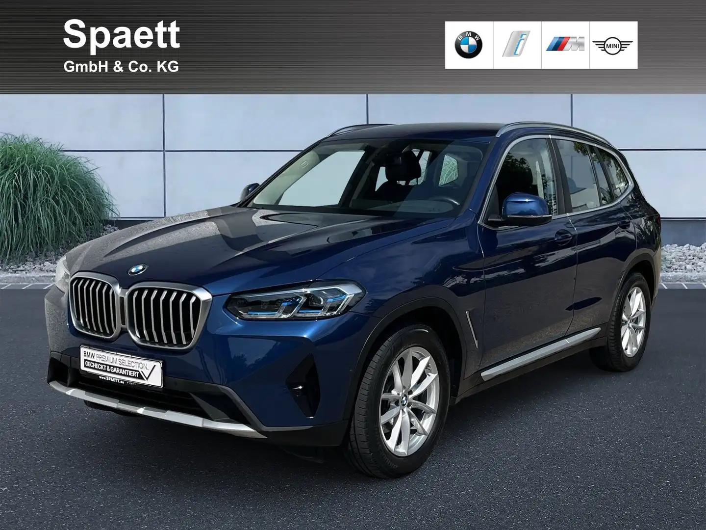BMW X3 xDrive20d Laser Komfortzg. Shz Navi Blau - 1