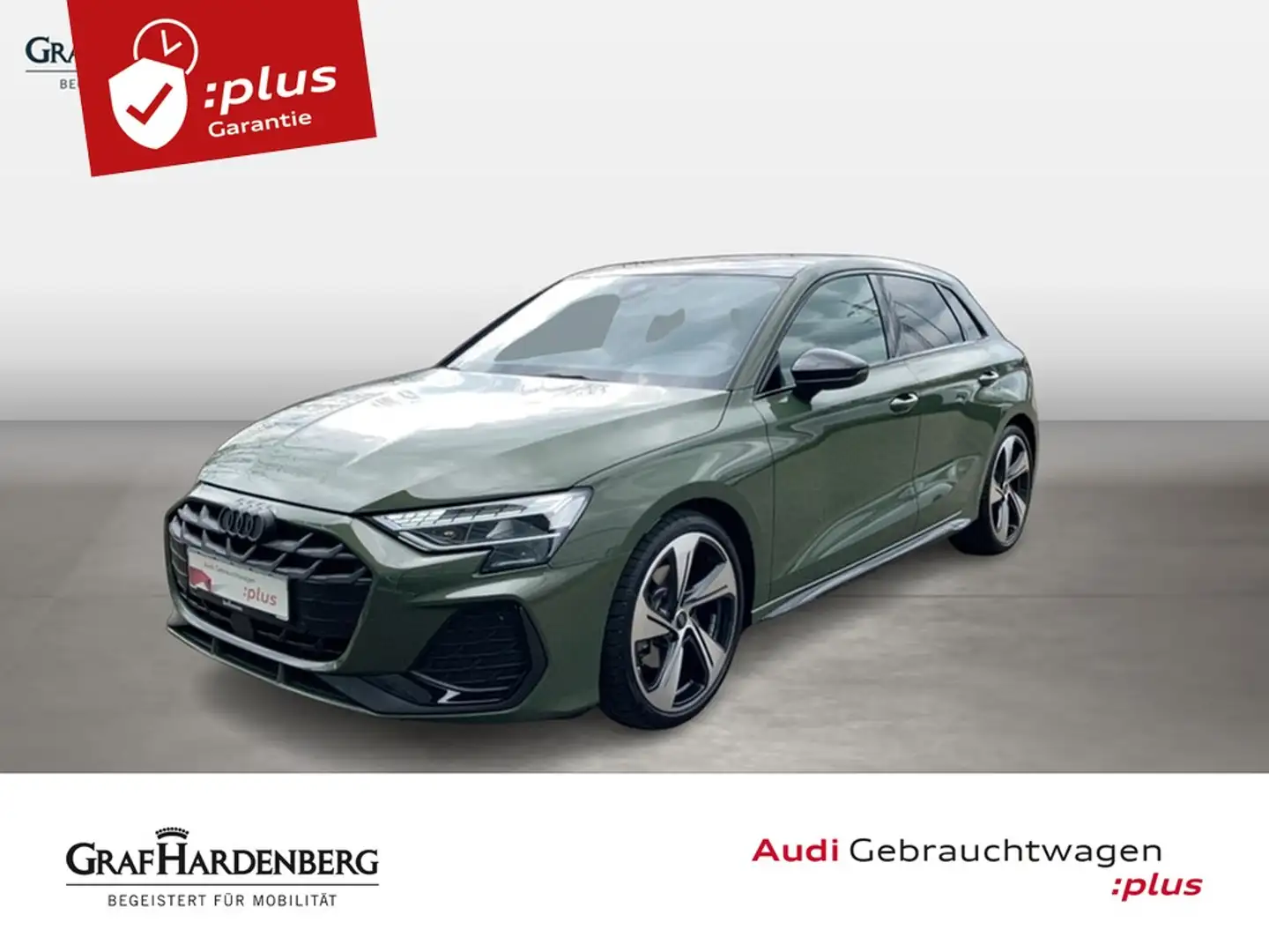 Audi A3 Sportback S line 35TFSI S-Tr Navi Pano Matrix Grün - 1