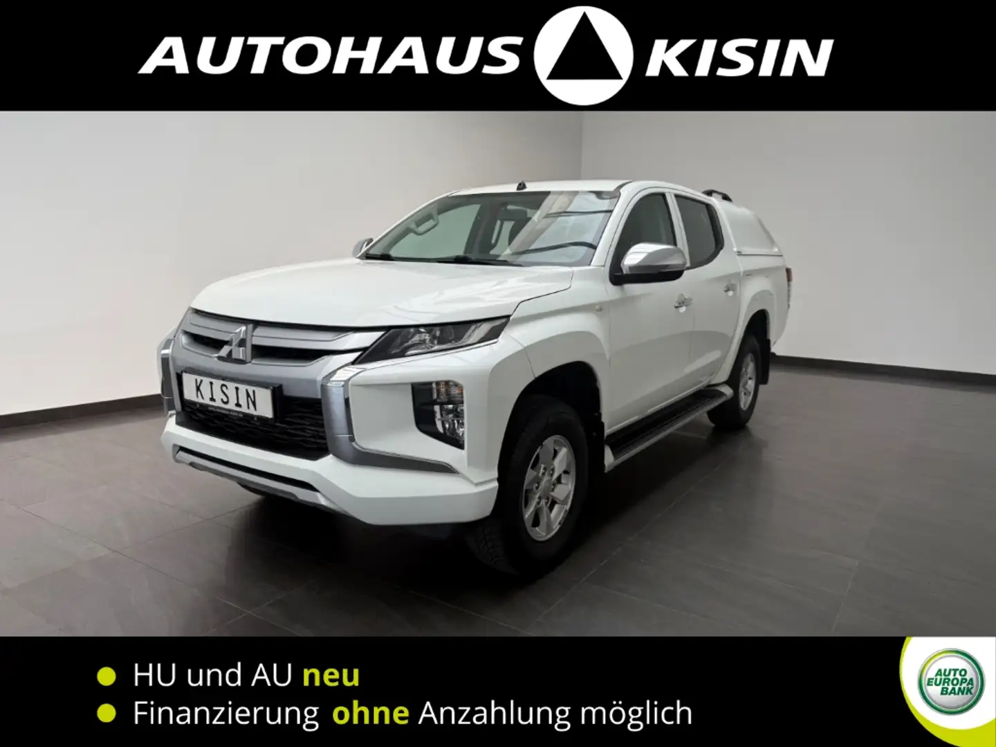 Mitsubishi L200 Doppelkabine 4WD HardTop*AHK*Tempomat*Klima Weiß - 1