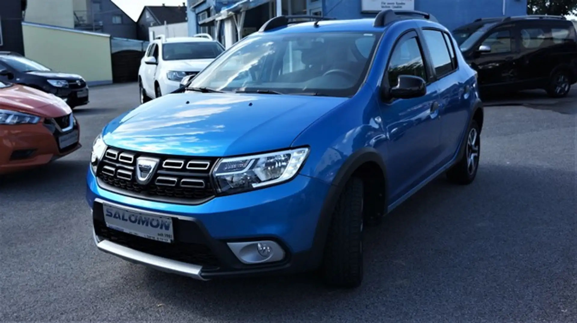 Dacia Sandero Stepway*TECHROAD* *NAVI*KLIMA-AUTOMATIK Bleu - 2