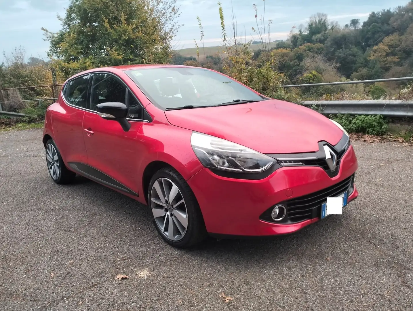 Renault Clio 5p 1.5 dci energy Duel 90cv Navi Camera KM 115000! Rood - 1