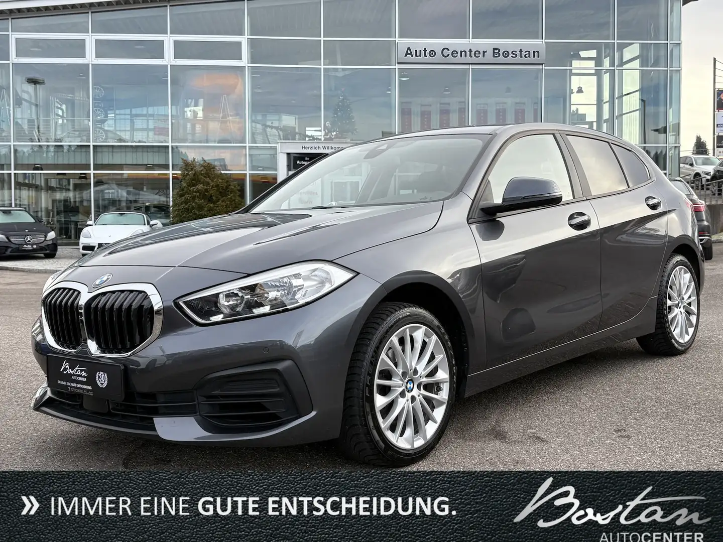 BMW 118 118i Advantage VIRTUAL COCKPIT/TEMPO/DAB/NAVI Gris - 1