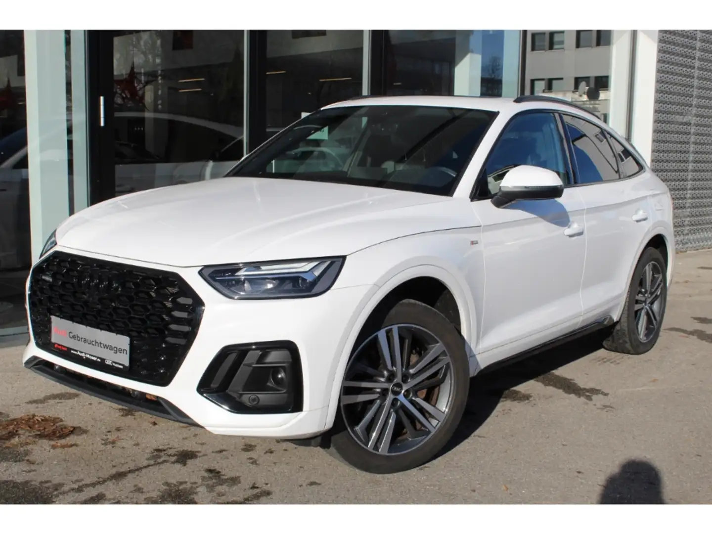 Audi Q5 Sportback 50 TFSI e qu.Str. S-Line*Pano*ACC*APP!! Weiß - 2