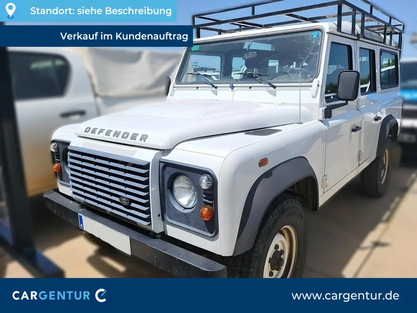 Land Rover Defender 110 TD4 E St. Wagon Facelift Weiß - 1