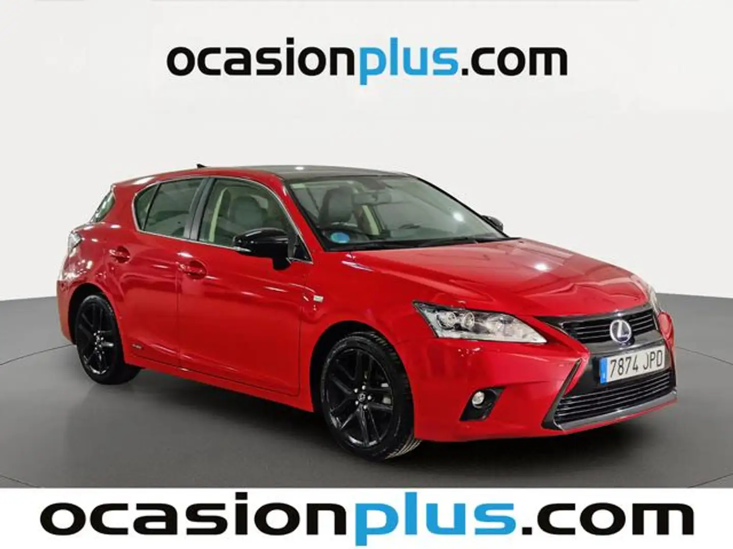 Lexus CT 200h Sport Edition Rojo - 2