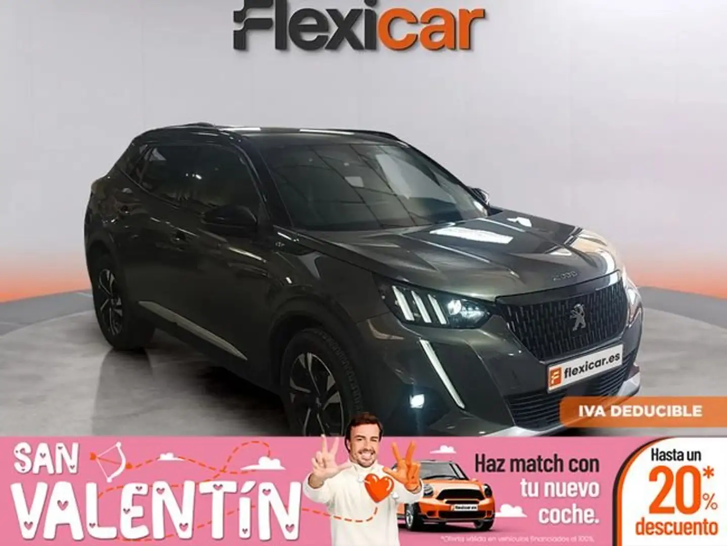 Peugeot 2008 1.2 PureTech S&S GT Pack EAT8 130 Gris - 1