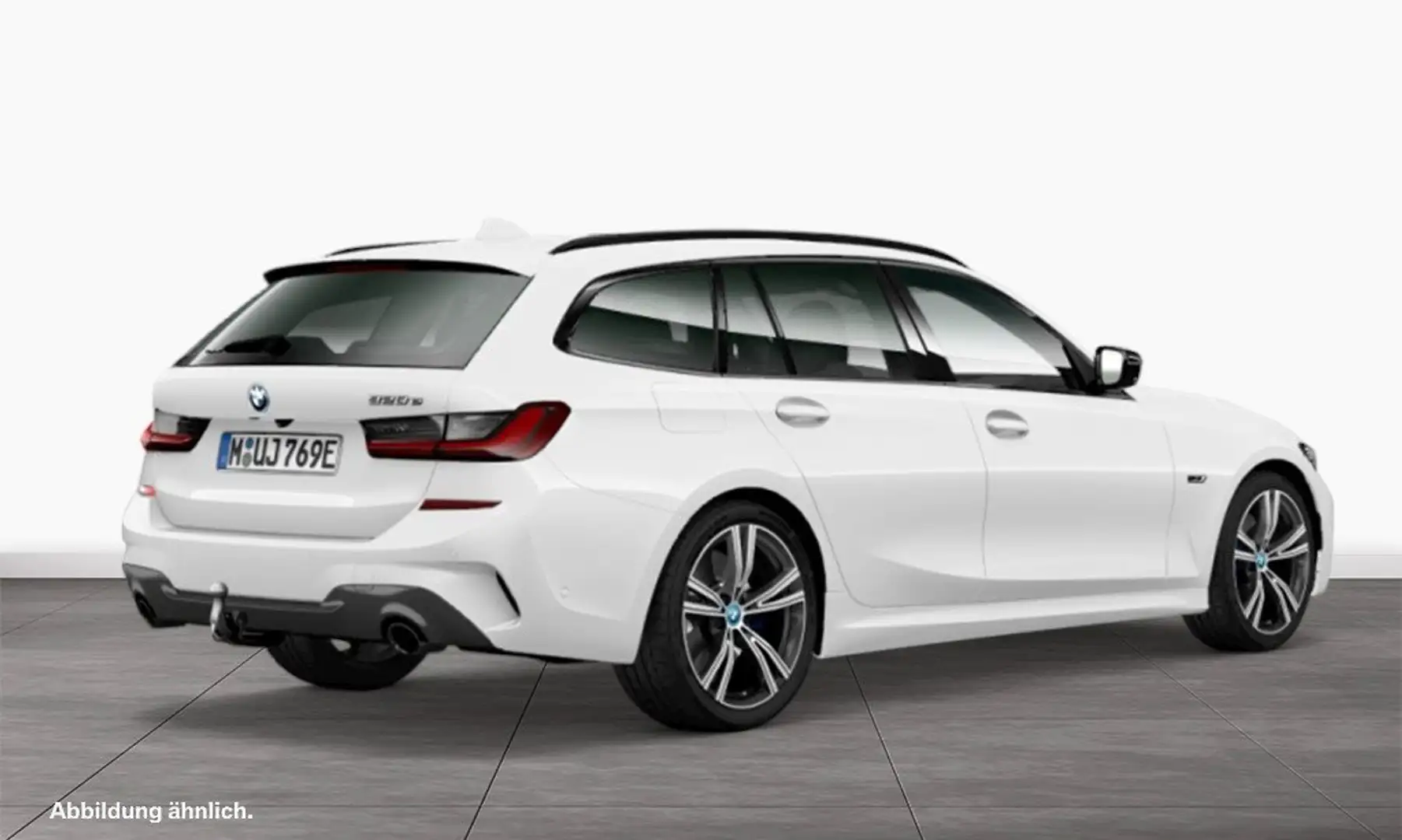 BMW 320 e Touring M Sport/LivePro/Laser/Panorama/AHK Weiß - 2