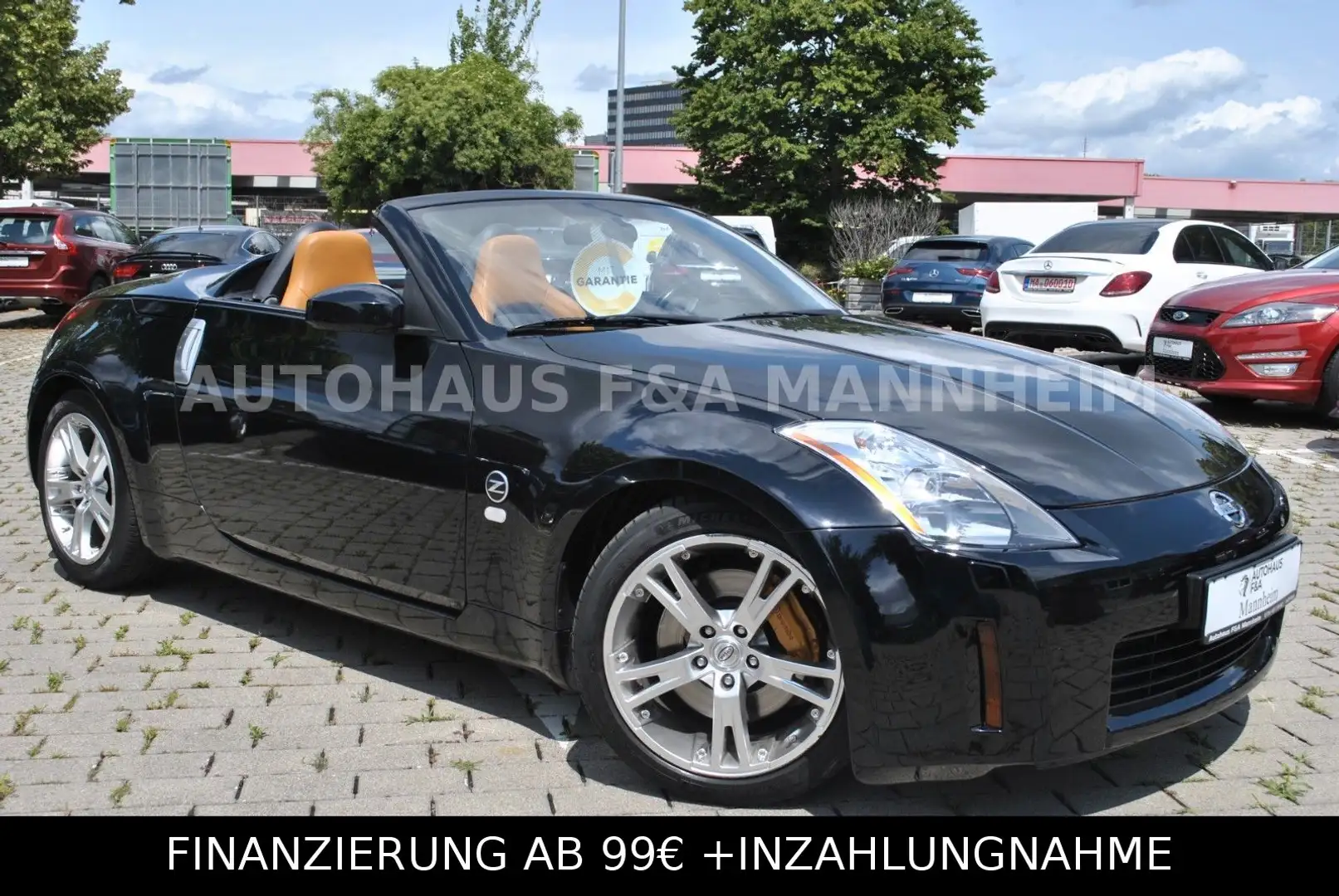 Nissan 350Z 350 Z Premium Pack BOSE ZimtLeder Xenon Tempomat Чорний - 2
